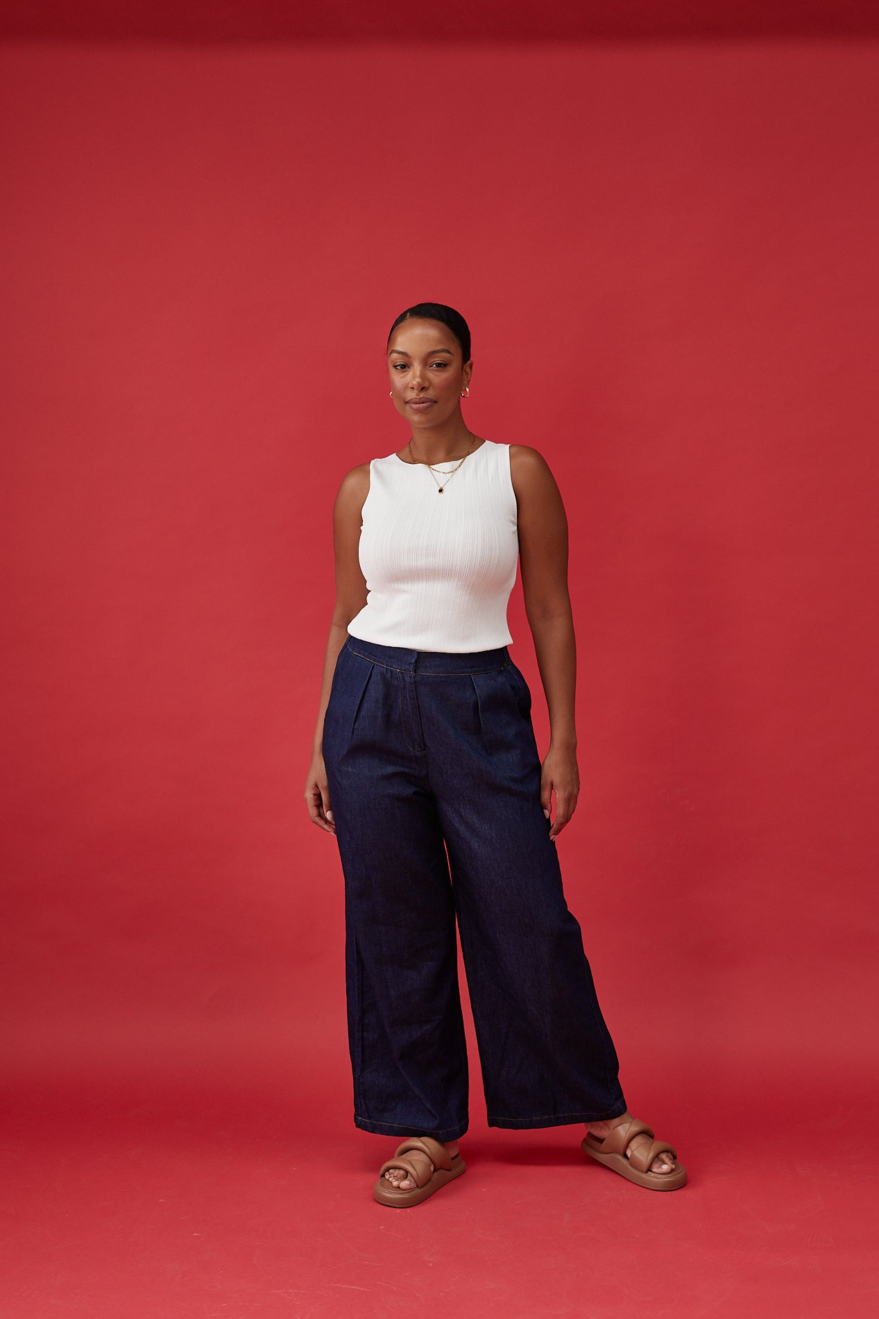 ARLO DENIM PANT - DARK BLUE