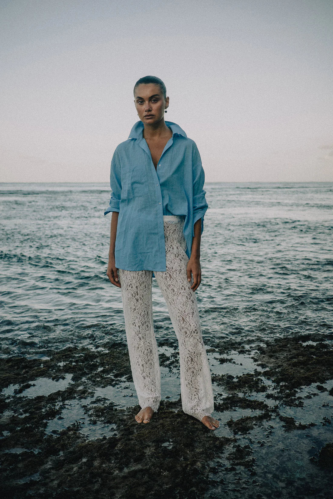 Lala Shirt - Cornflower