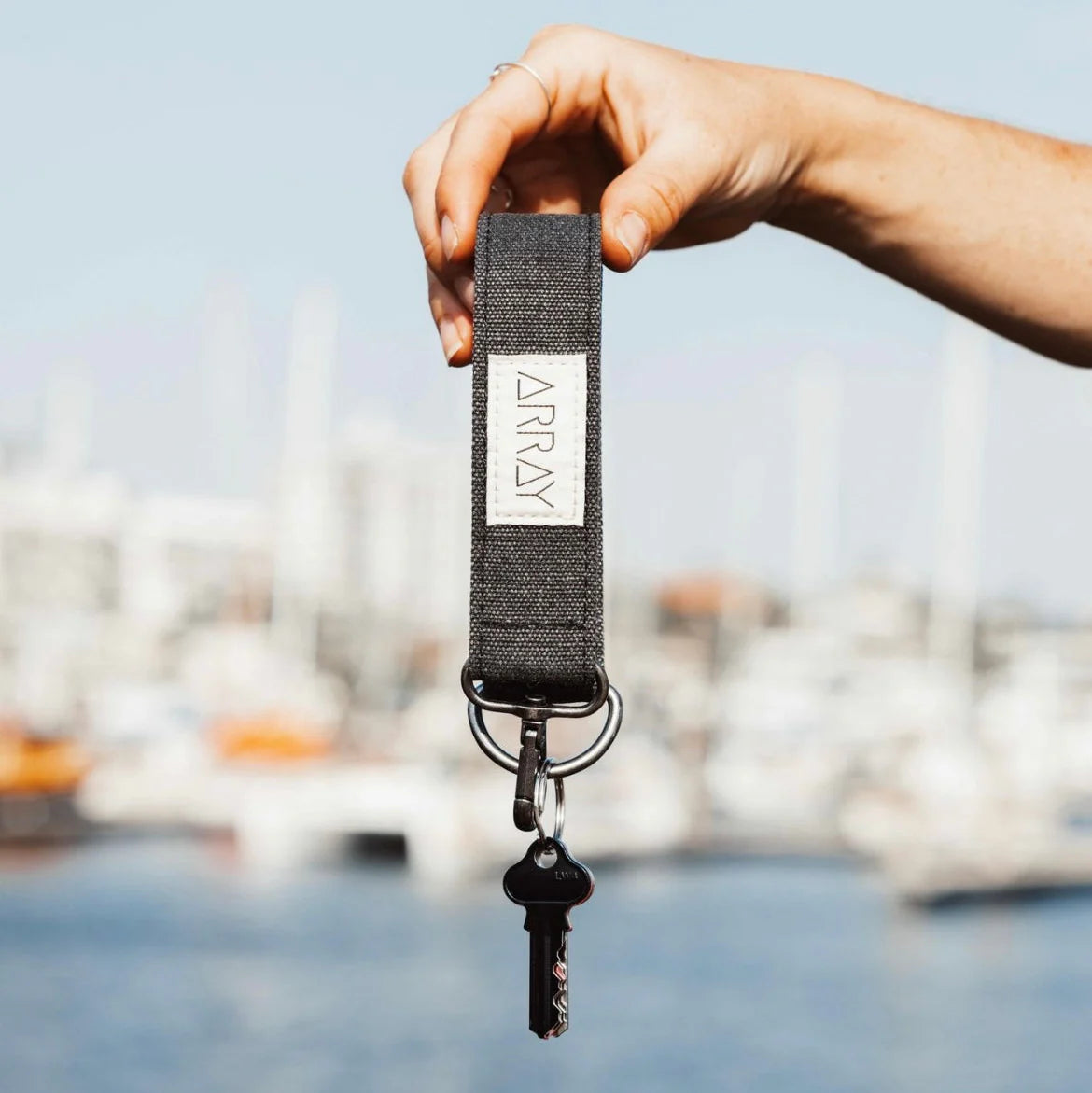 Keyring - WASHED BLACK