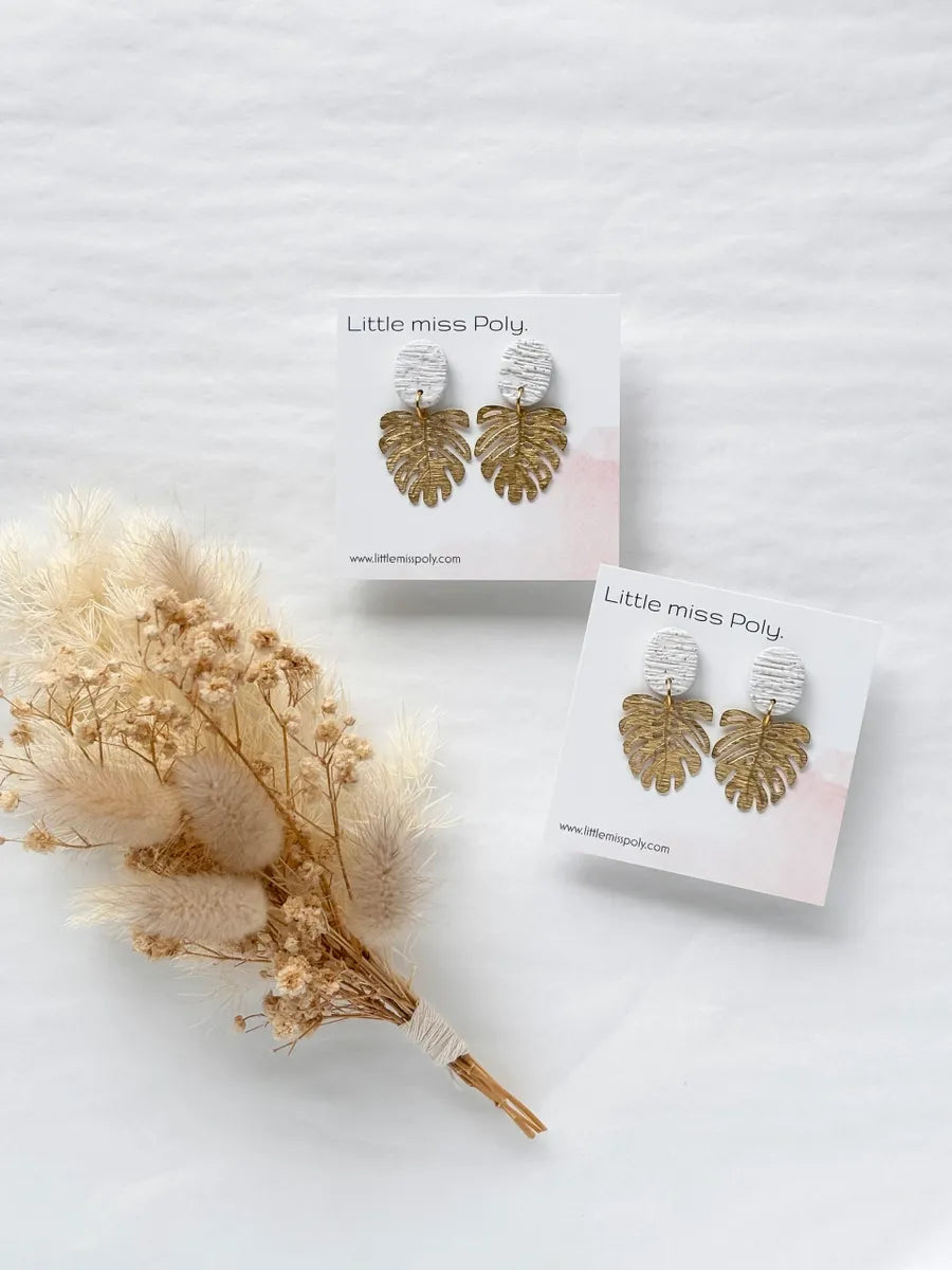 GOLD LUST - MONSTERA LEAF