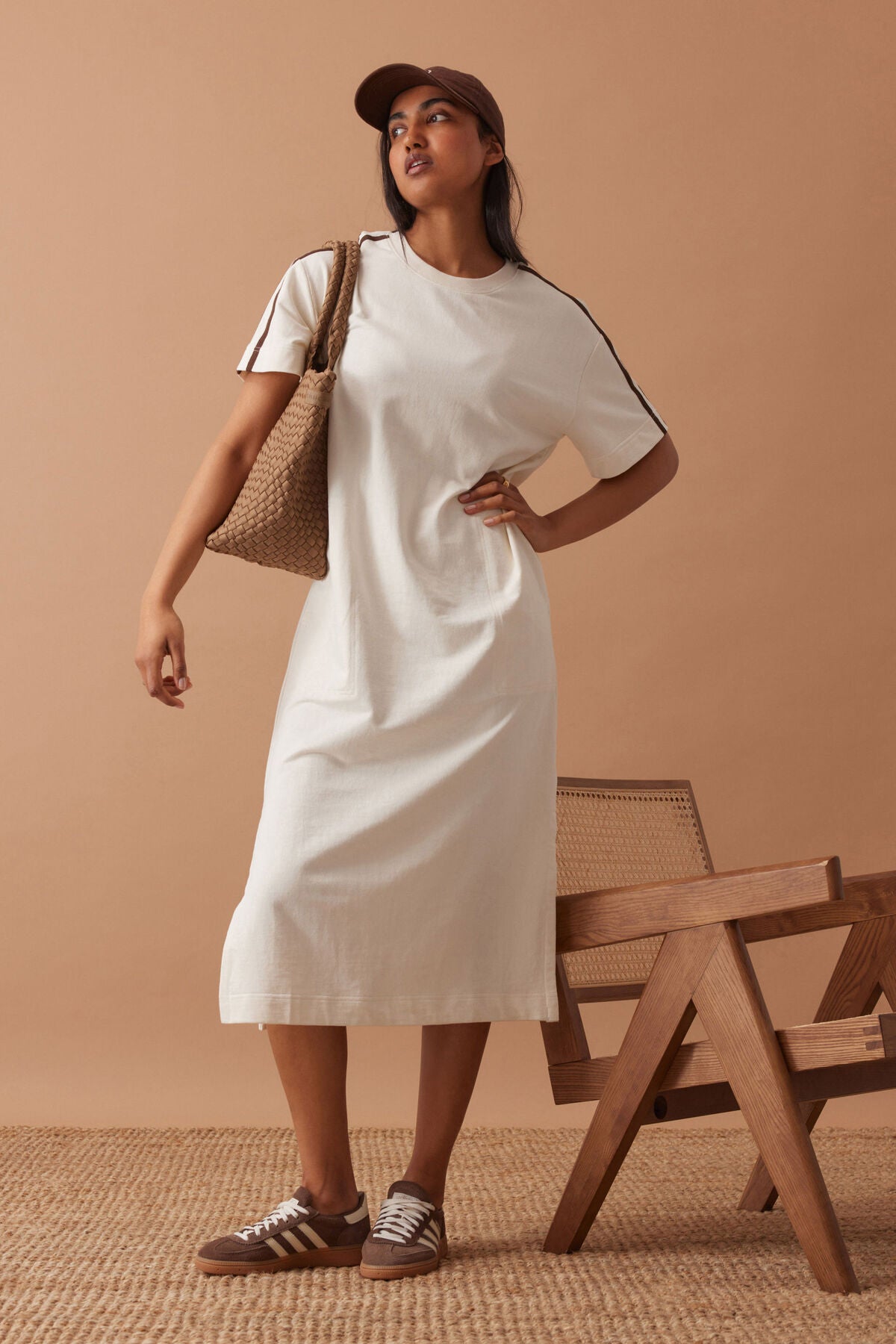 Charlotte Midi Terry Dress