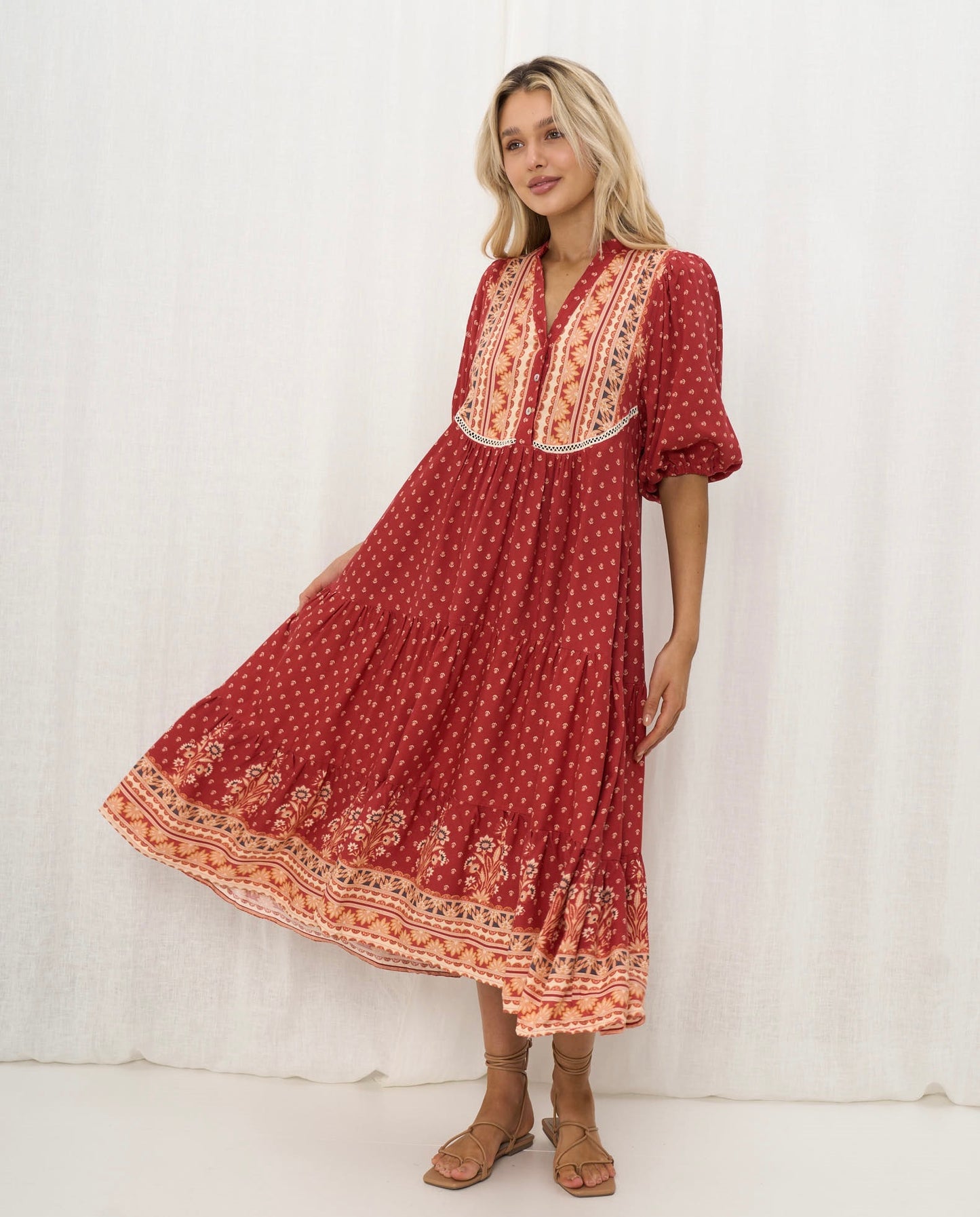 Little Paradise Midi Dress