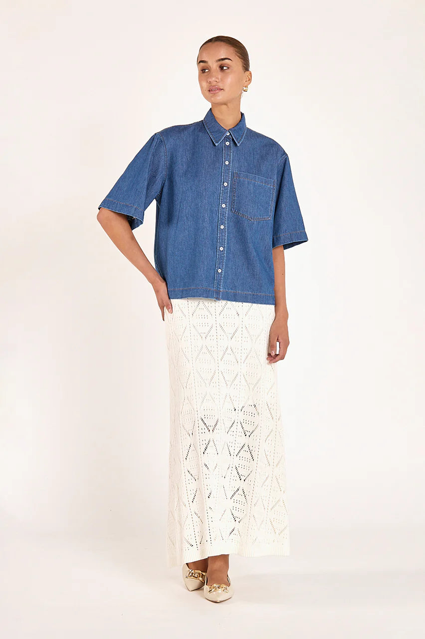 POPPY SKIRT - CREAM