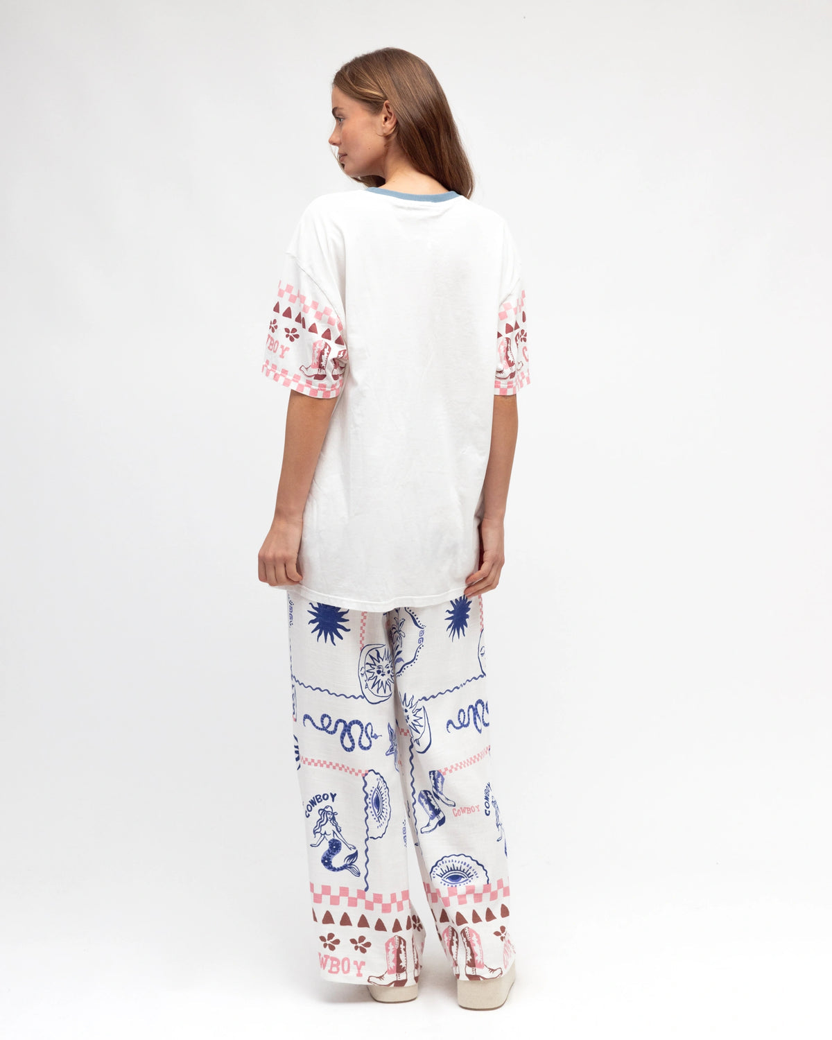 Cowboy Mermaid tee