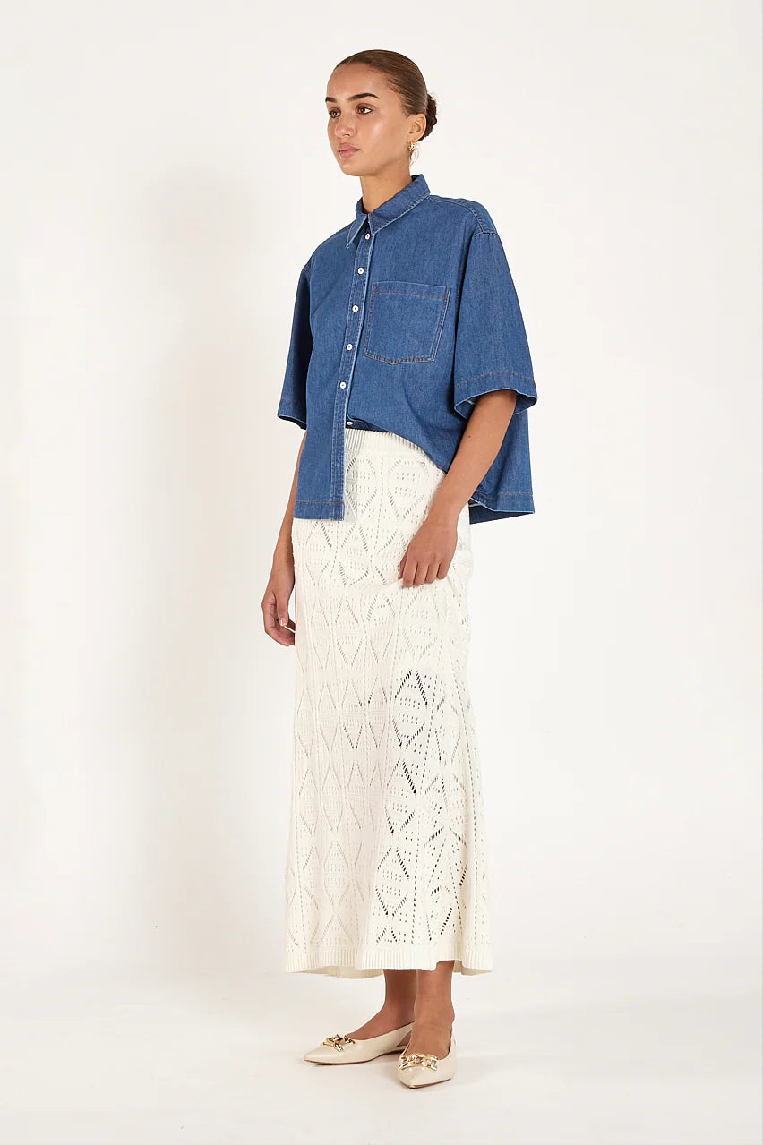 POPPY SKIRT - CREAM
