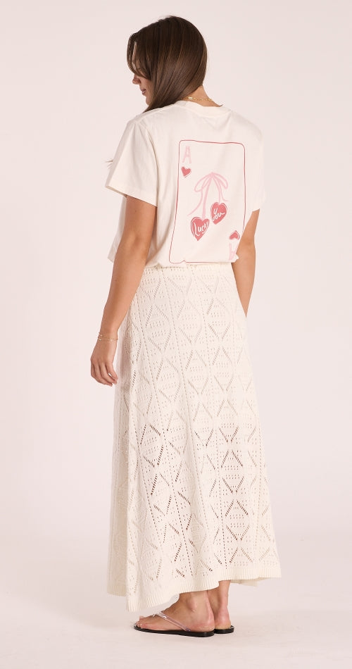 POPPY SKIRT - CREAM