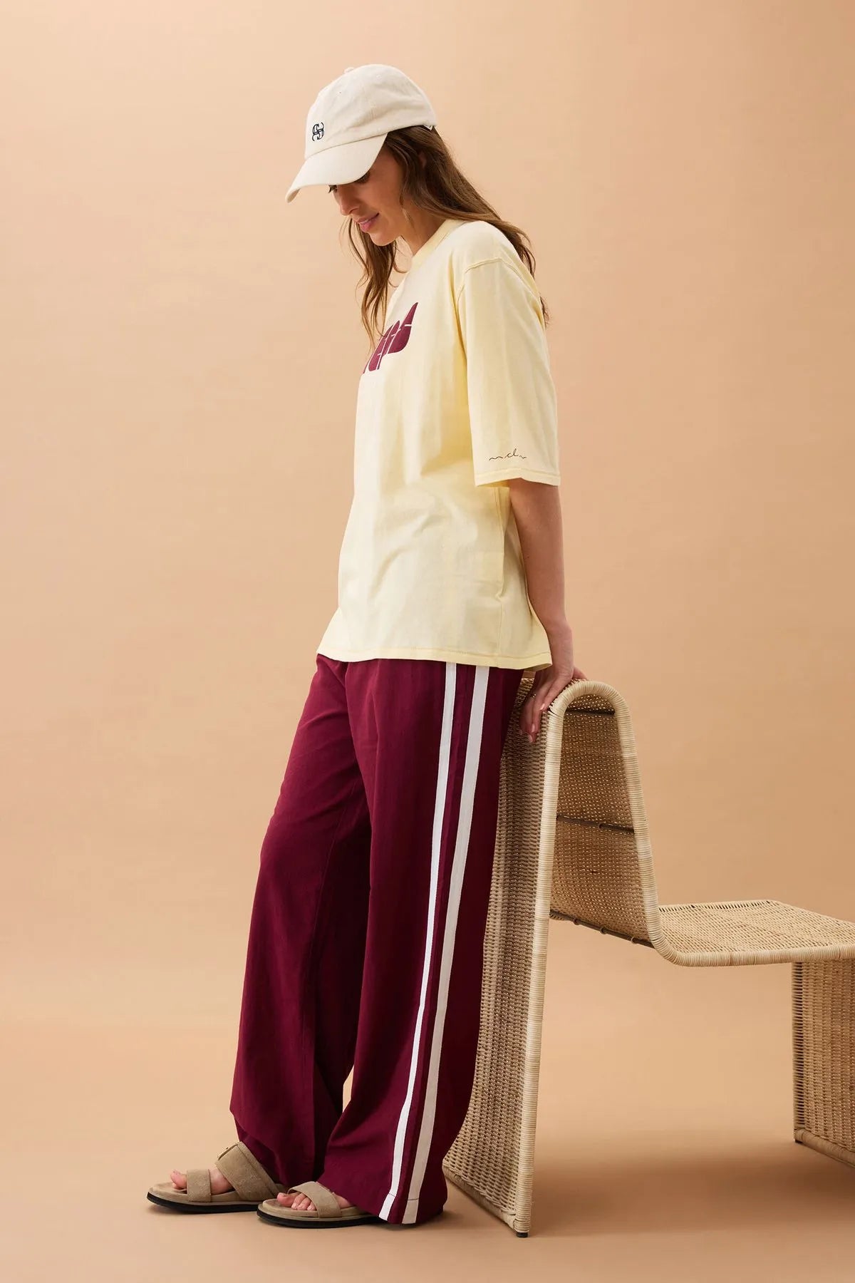 LIV OVERSIZED TEE/SUNNY TINT/ CERES ABSTRACT