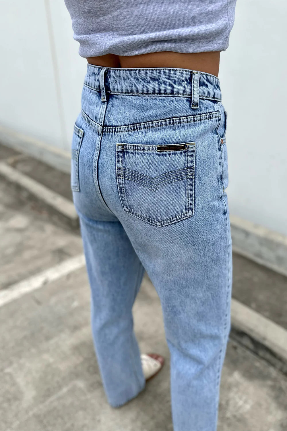 Remi High-Waisted Denim Jeans