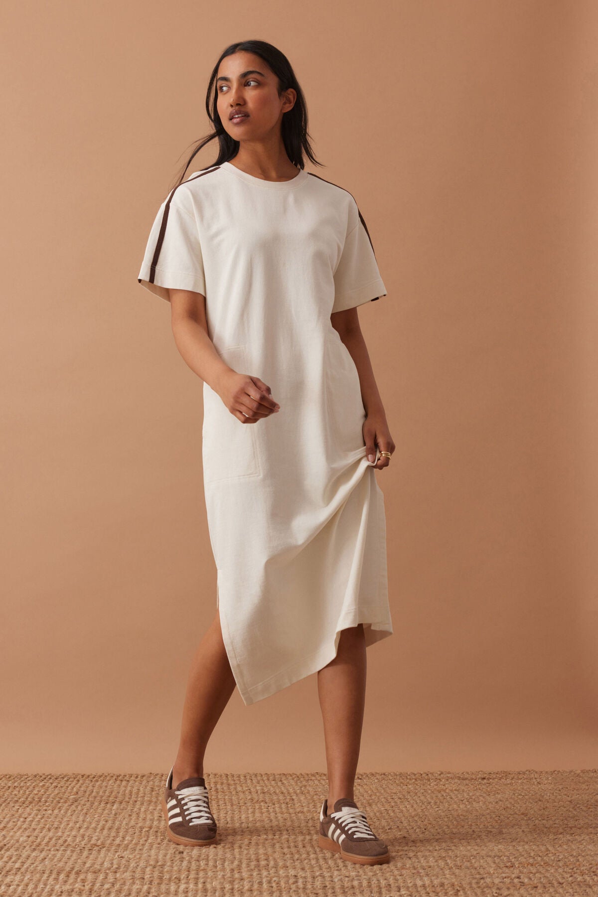 Charlotte Midi Terry Dress