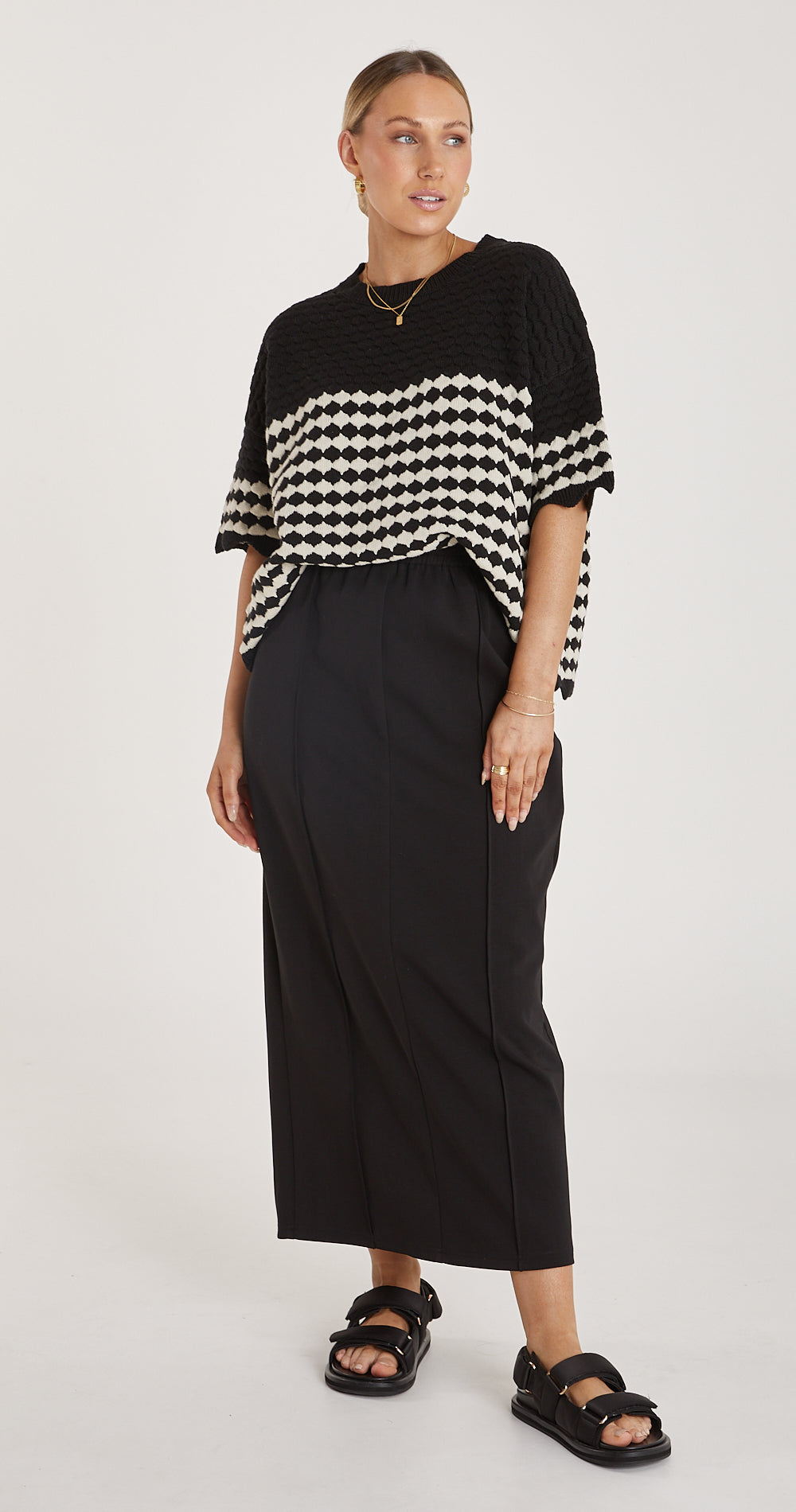 NOAH SKIRT - BLACK