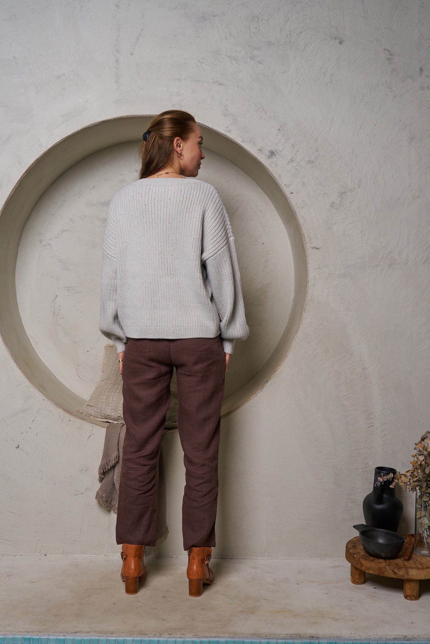 Oxford knit - light grey