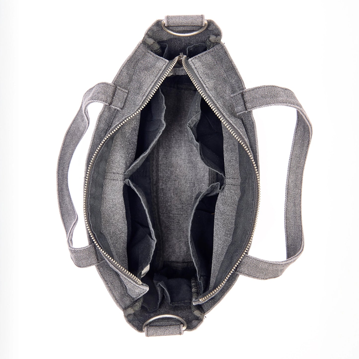 Mini Pocket Tote - WASHED BLACK