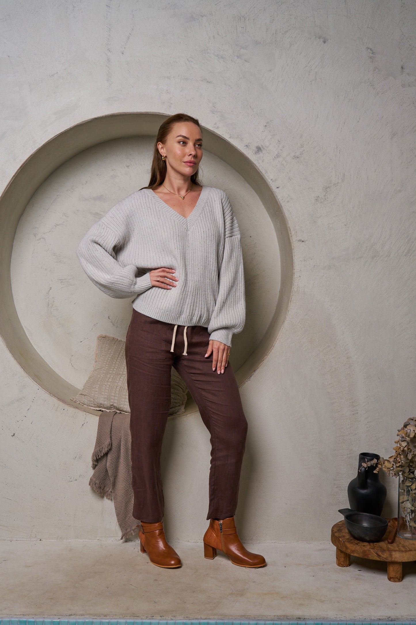 Oxford knit - light grey