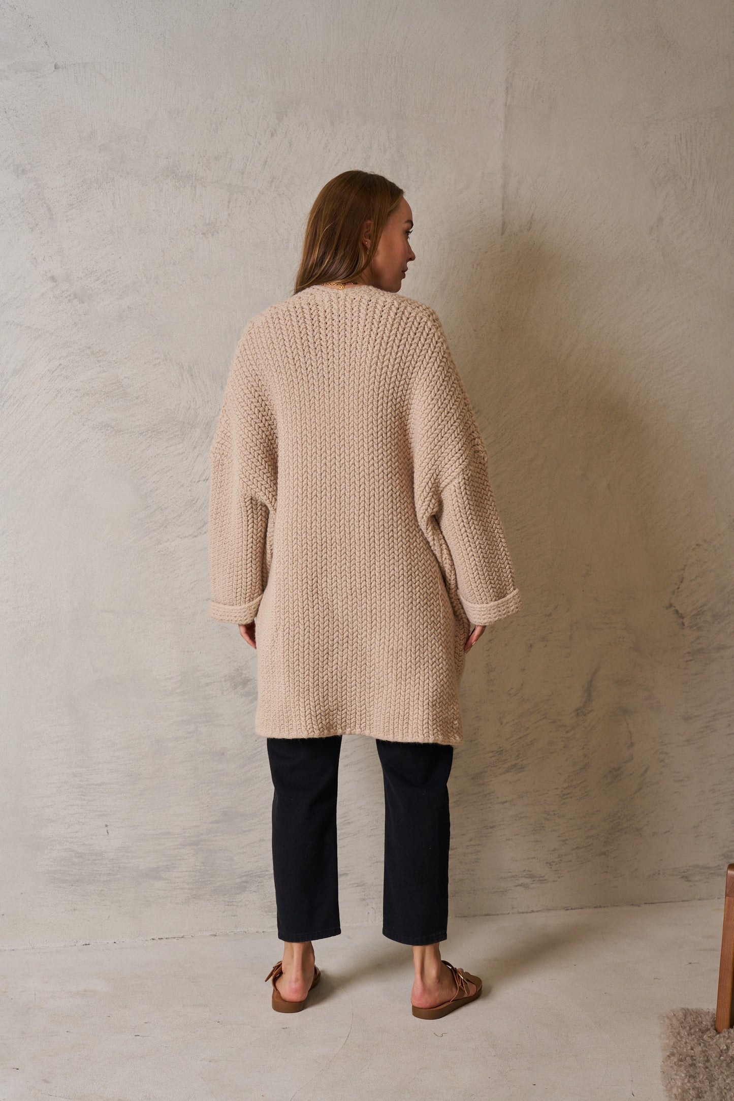 Vik cardigan- Natural