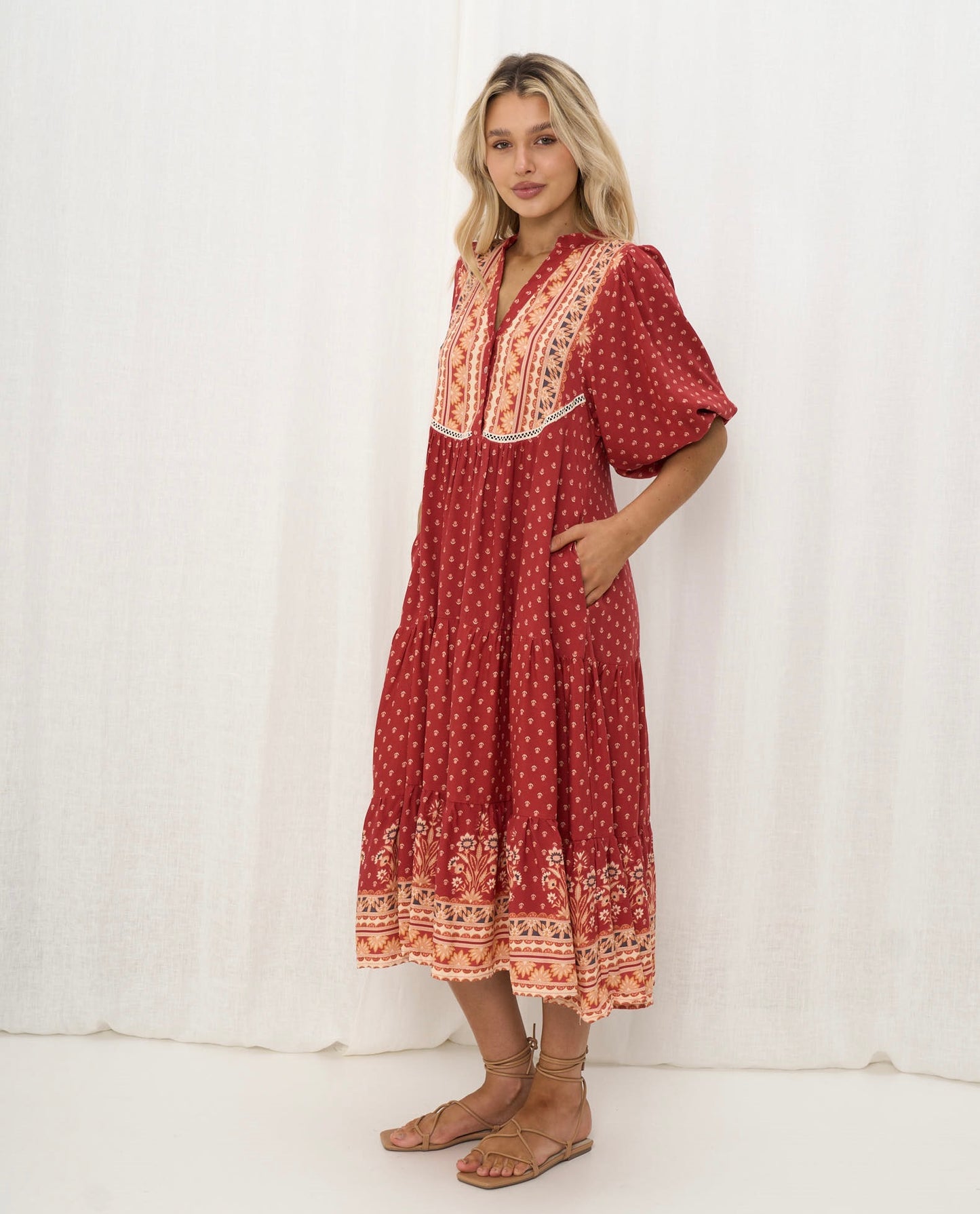 Little Paradise Midi Dress