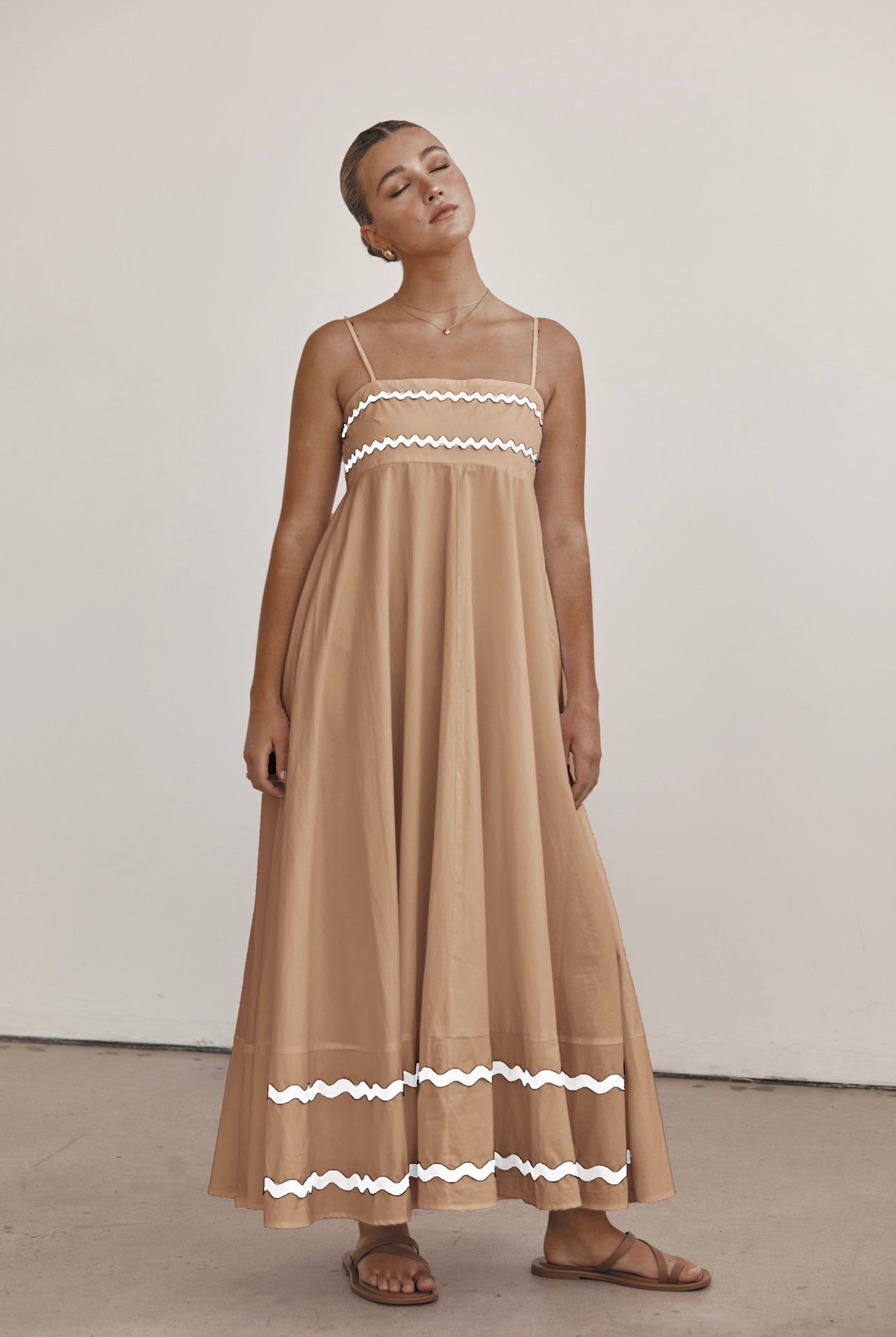 Norah Maxi Dress beige