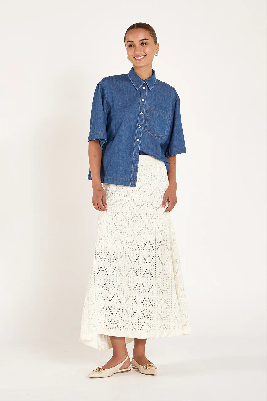 POPPY SKIRT - CREAM
