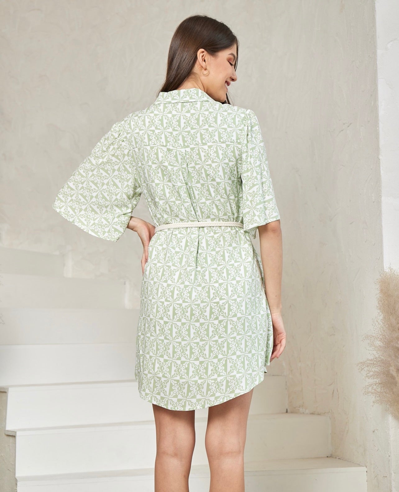 Momo shirt dress