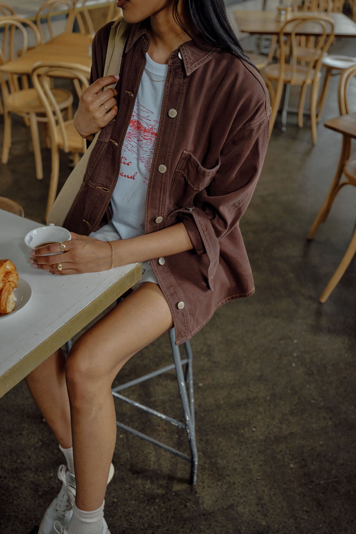 Bobbi Side Pocket Denim Shacket