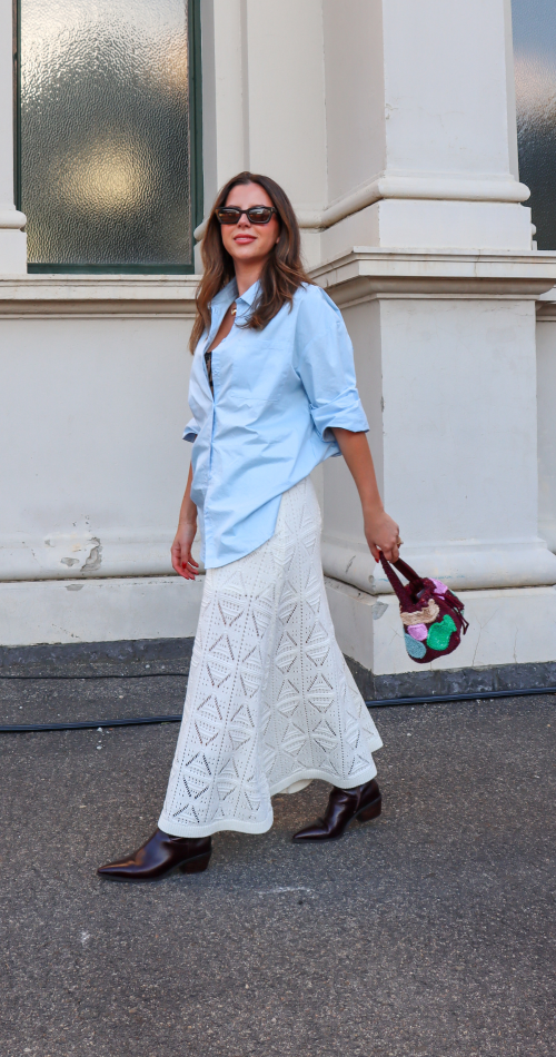 POPPY SKIRT - CREAM