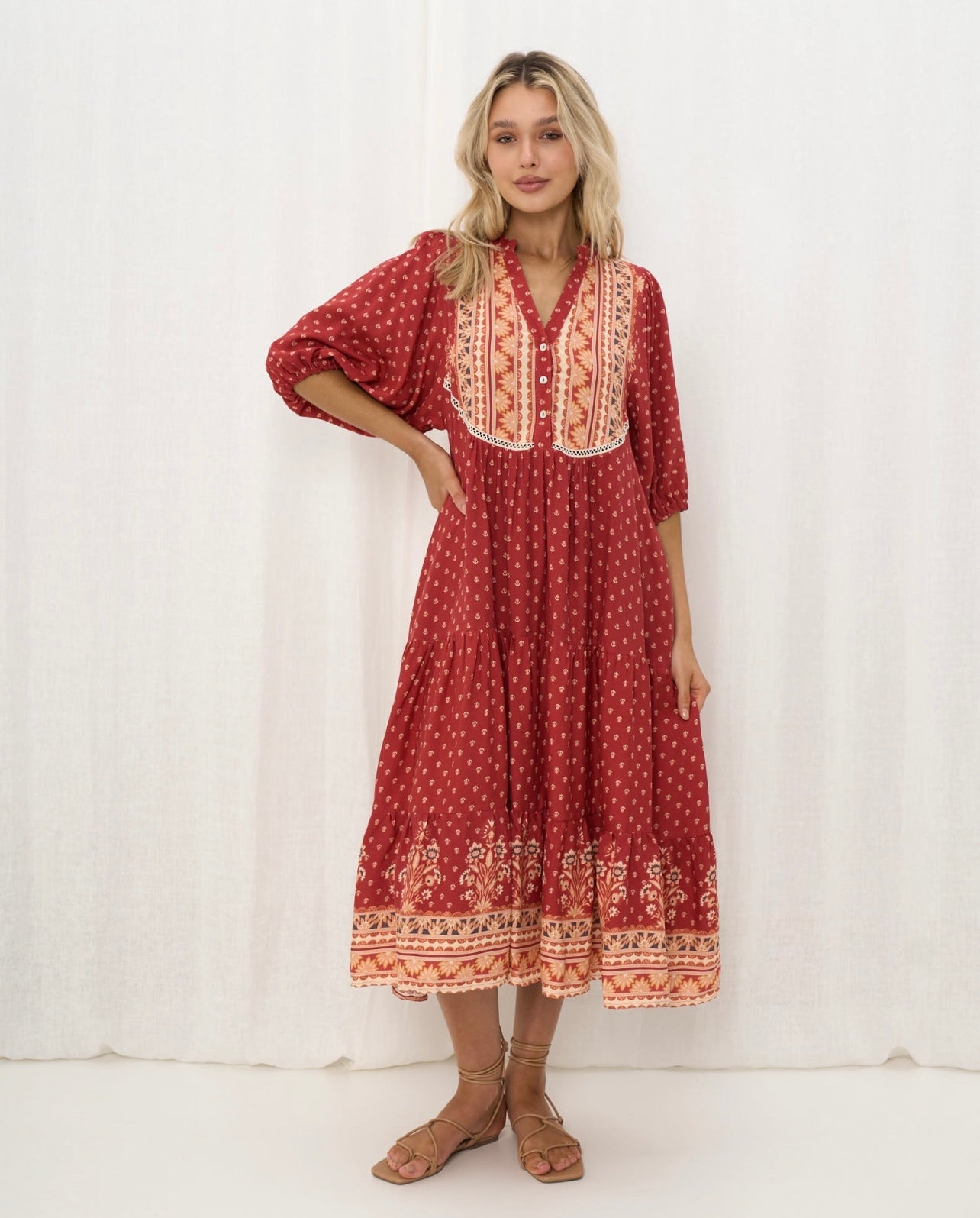 Little Paradise Midi Dress