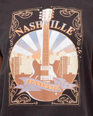 NASHVILLE VINTAGE WASH TEE