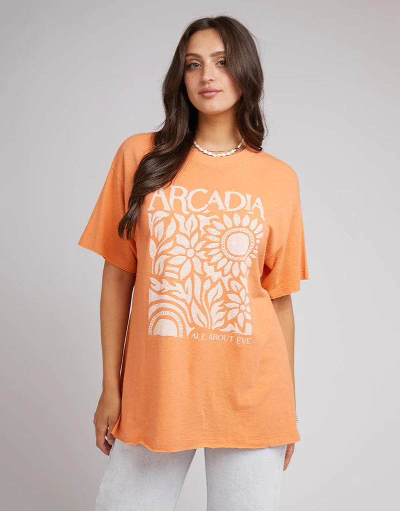 ARCADIA TEE PEACH