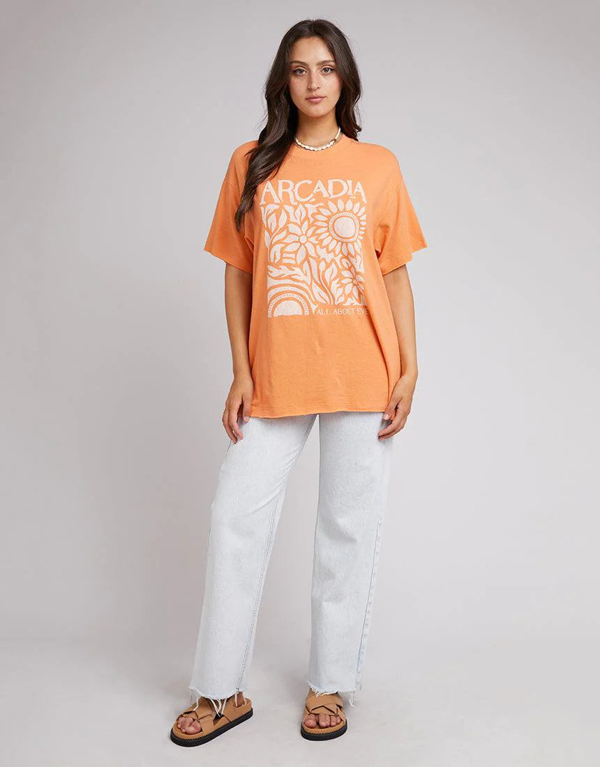 ARCADIA TEE PEACH