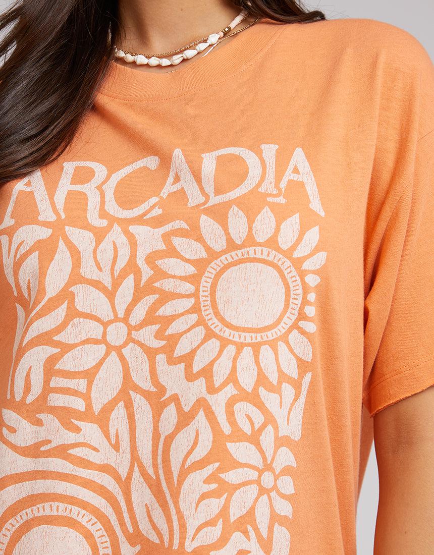 ARCADIA TEE PEACH