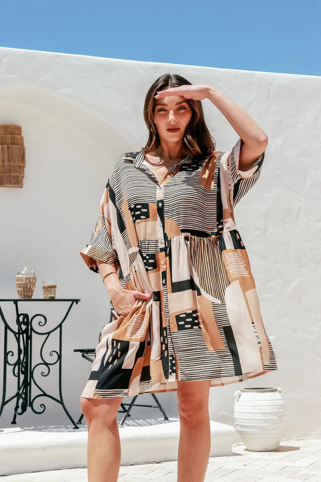 SABBIA SHIRT DRESS