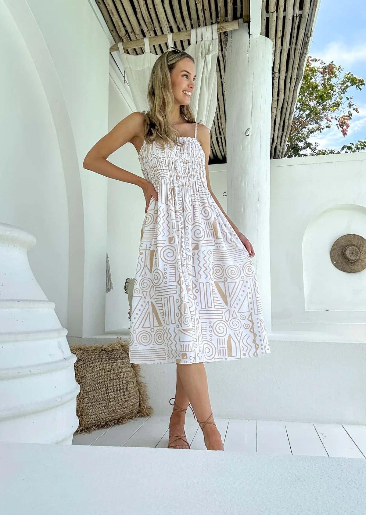 Brooke Dress - Exclusive Sun Kissed Print