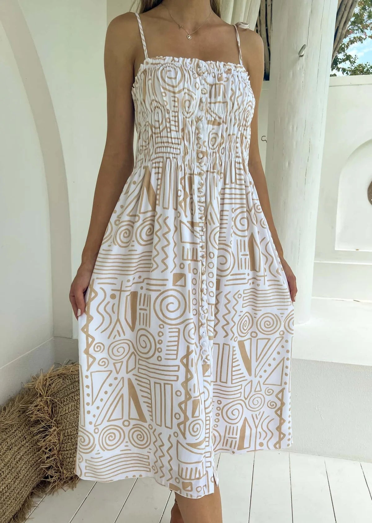 Brooke Dress - Exclusive Sun Kissed Print