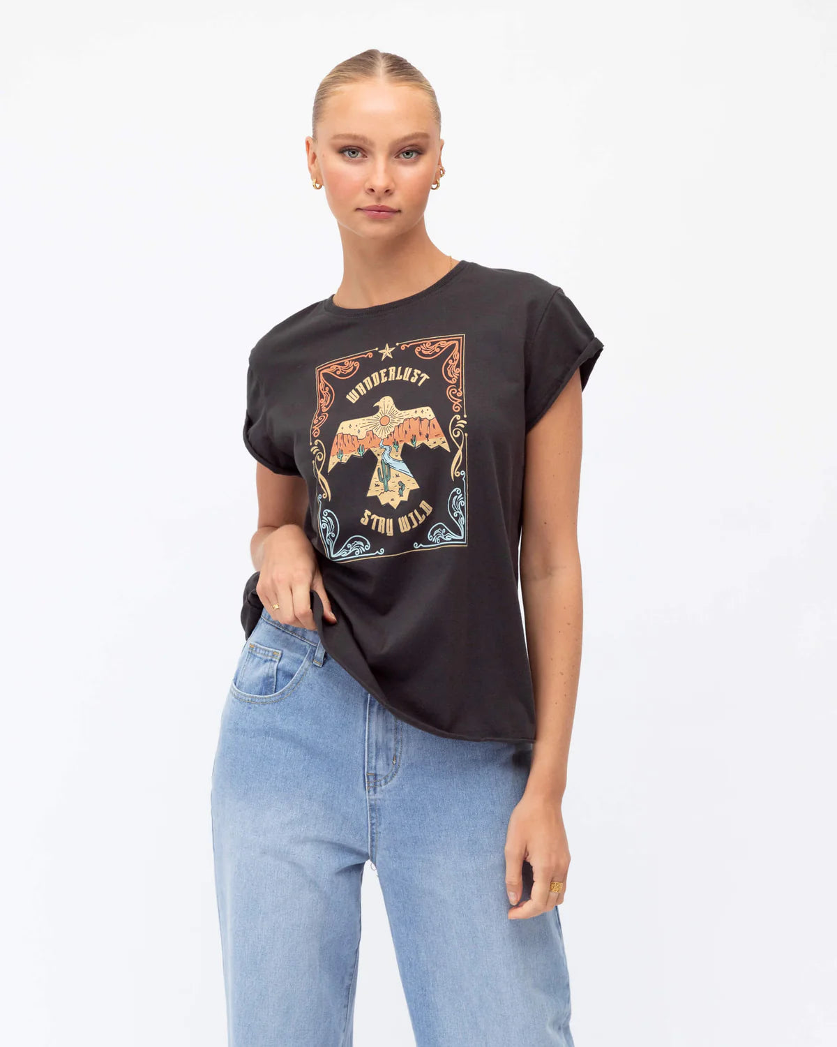 Wonderlust stay wild tee