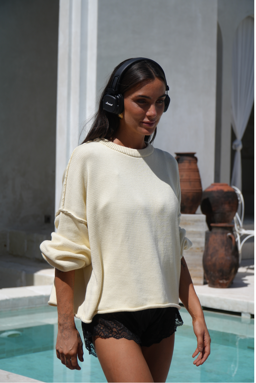 Juni Sweater - Cream