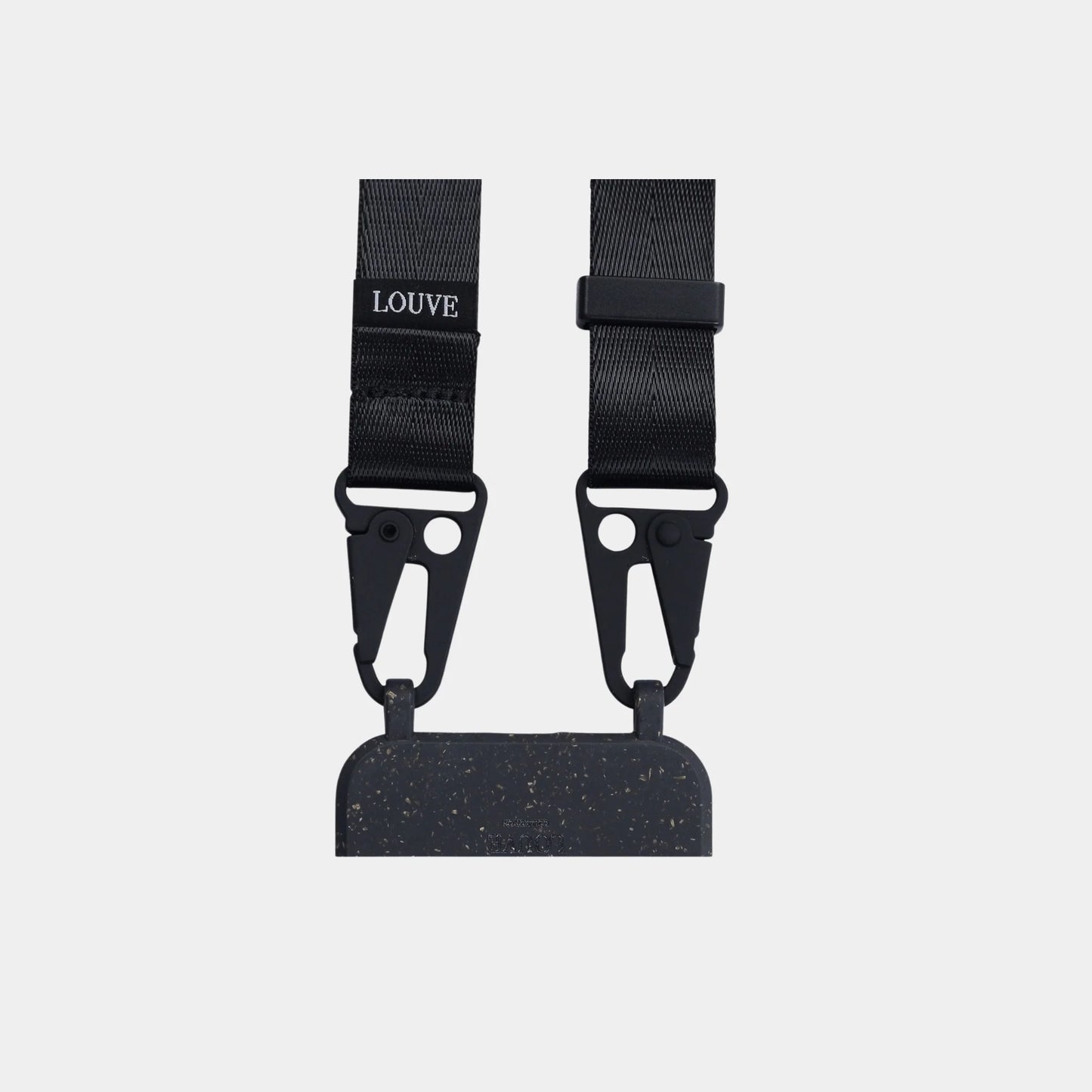 MIDNIGHT SKY BLACK CROSSBODY PHONE LANYARD