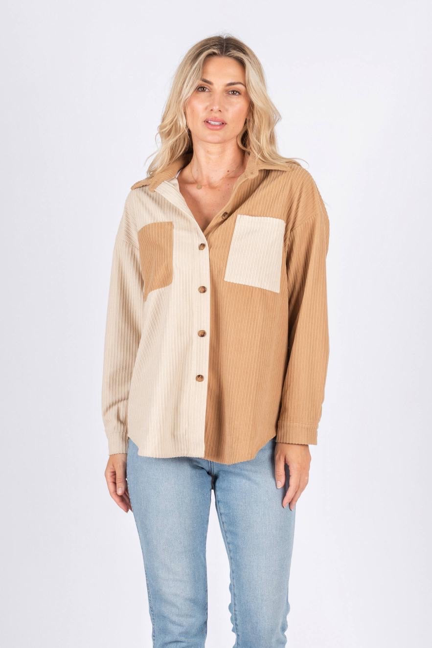 Kensley Shirt - Tan