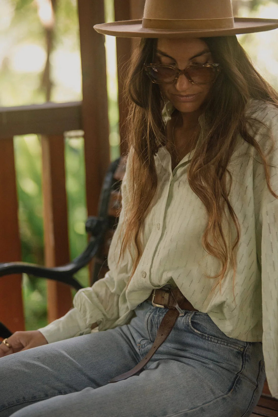 Wren shirt - Sage