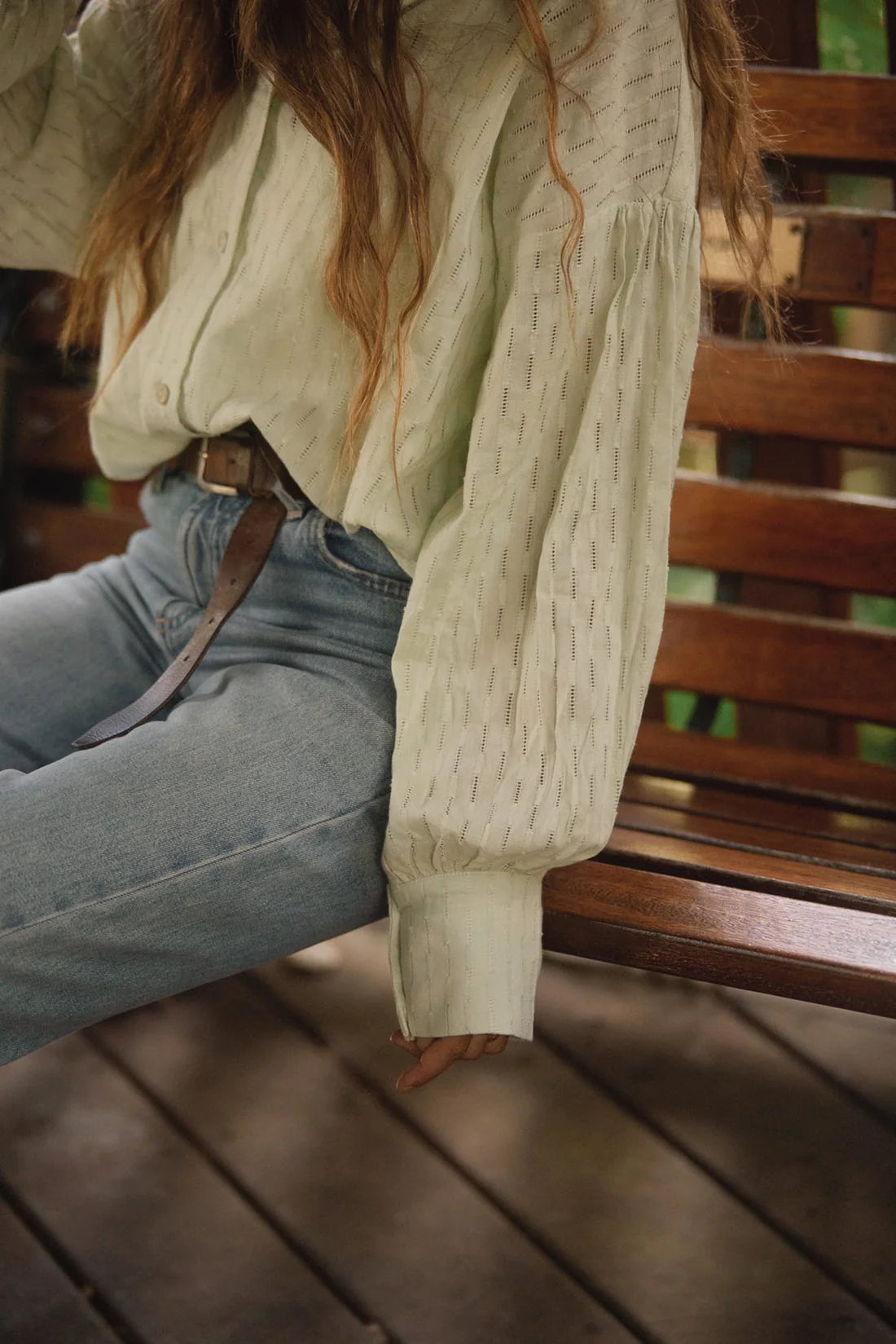 Wren shirt - Sage