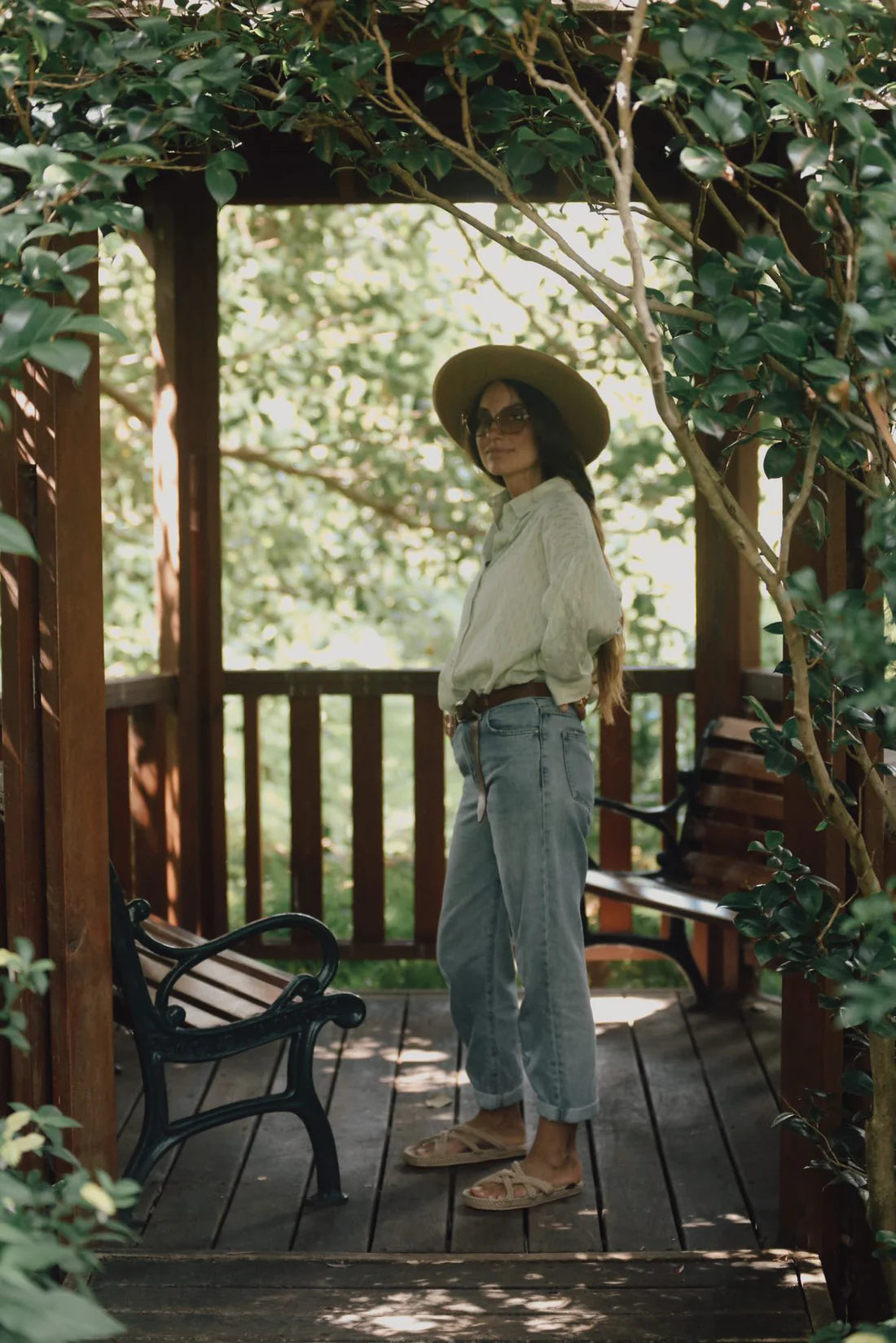 Wren shirt - Sage