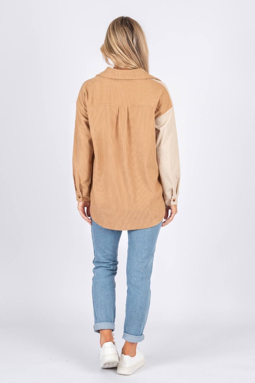 Kensley Shirt - Tan