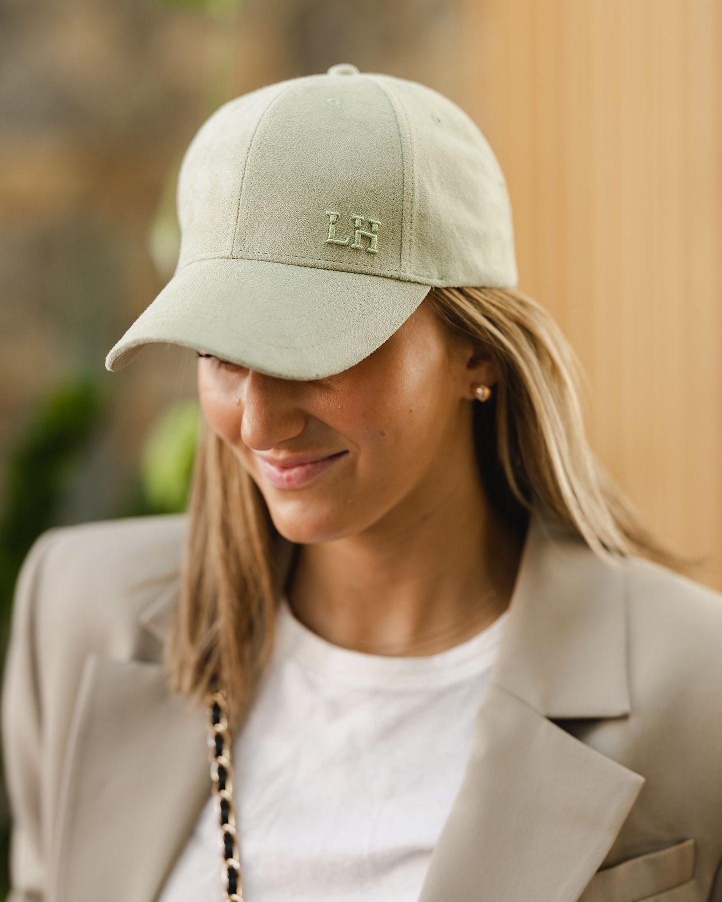 Jasper Cap -SUEDE LIGHT KHAKI
