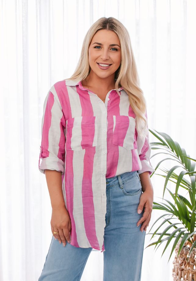 Gracie shirt - Orchid