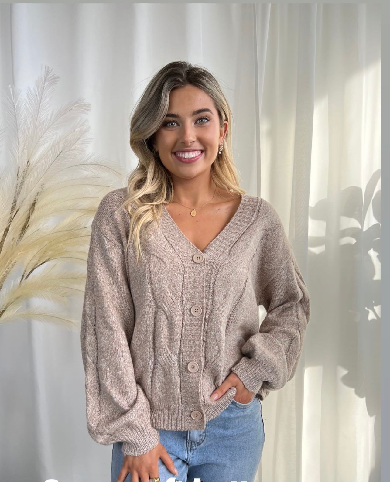 everday knit cardi