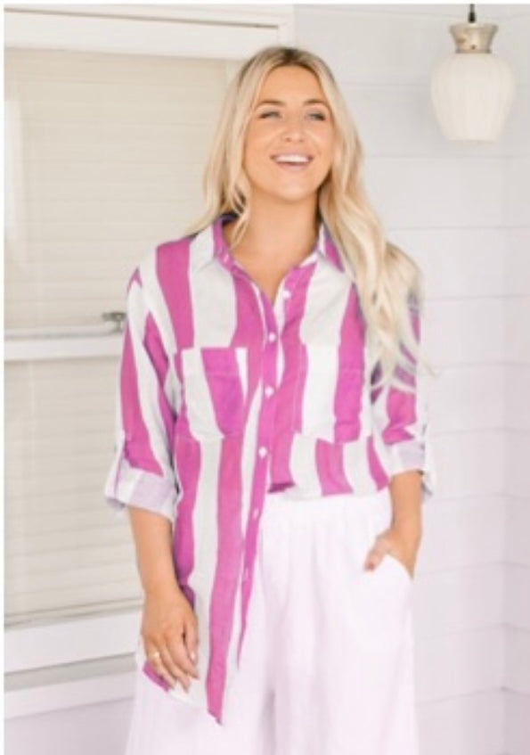Gracie shirt - Orchid