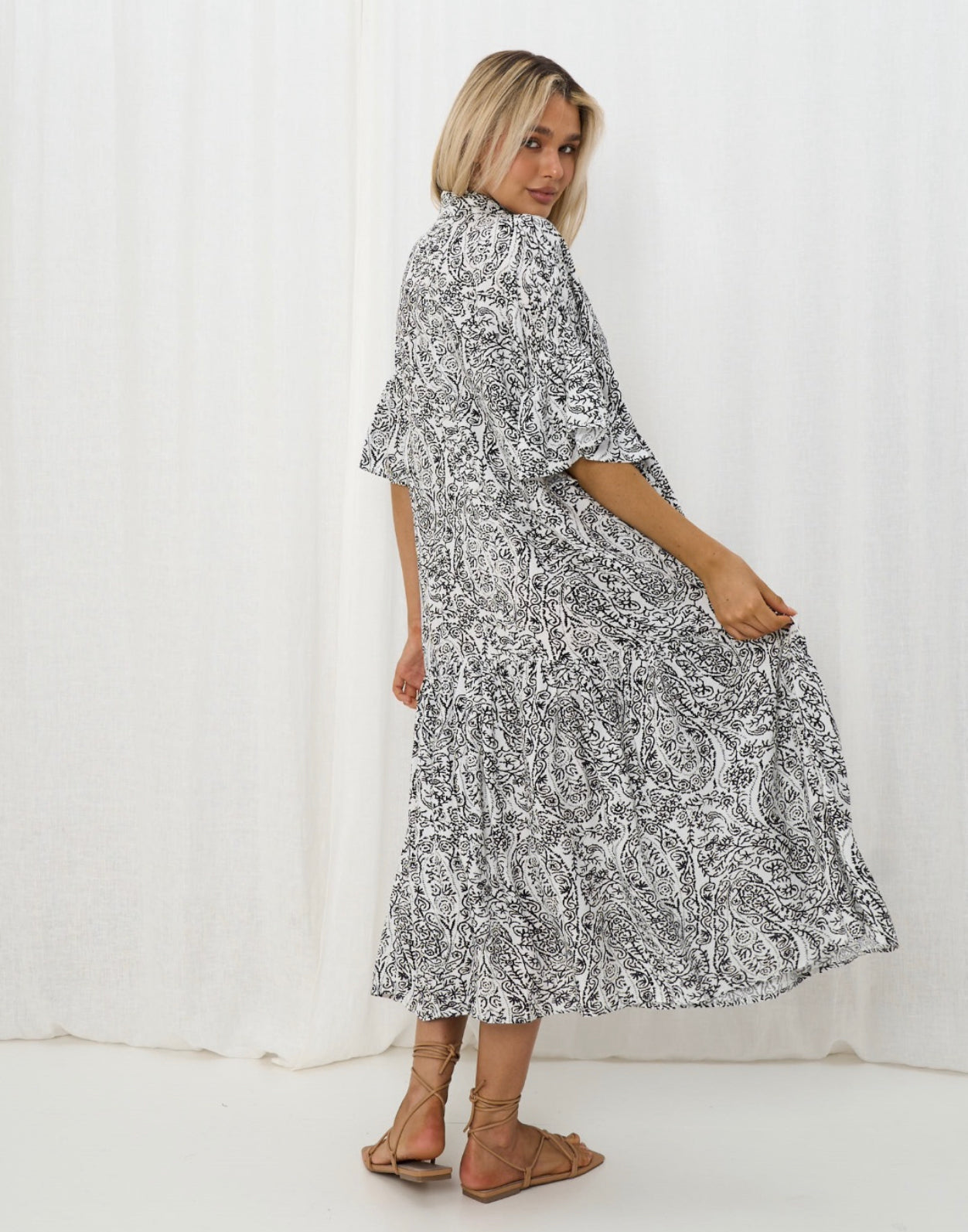 Lux oversized shirt Dress