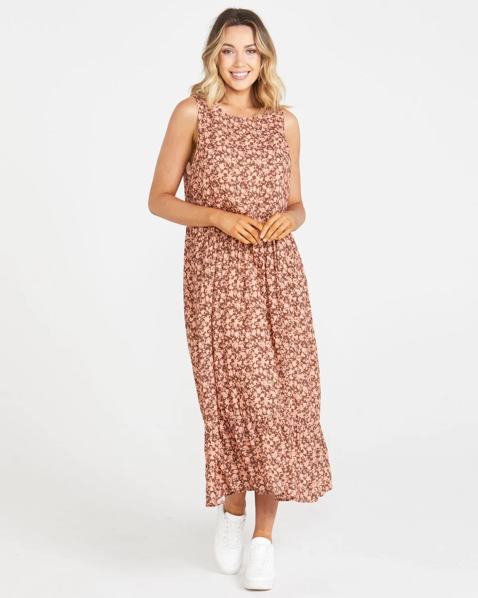 Juliet Midi Dress - Musk Field
