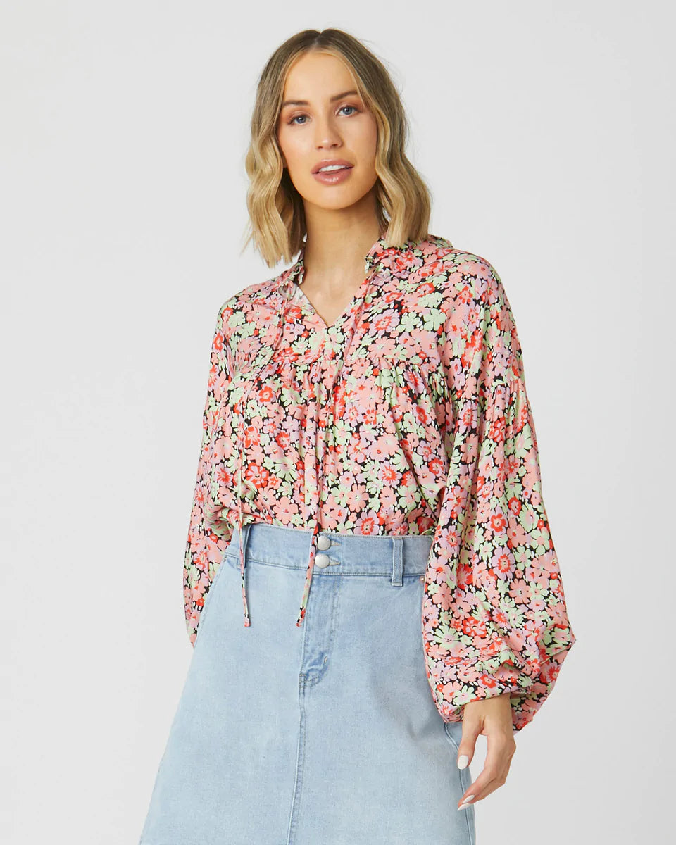 Carmen Top - Musk Floral