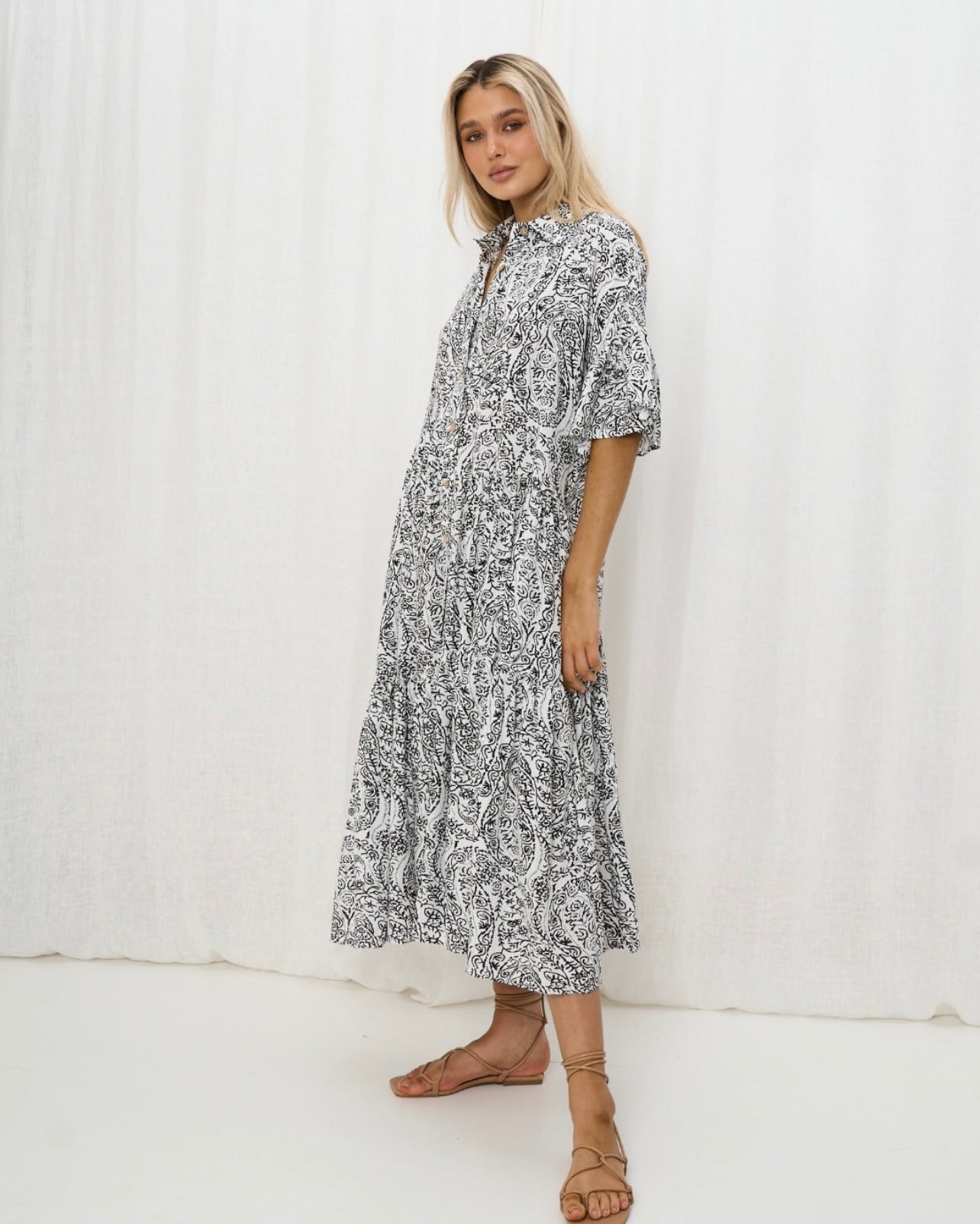 Lux oversized shirt Dress