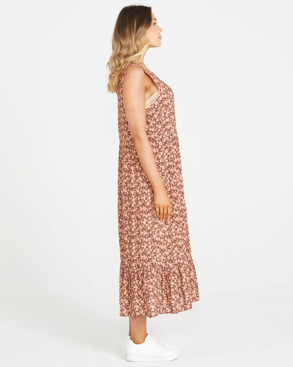 Juliet Midi Dress - Musk Field