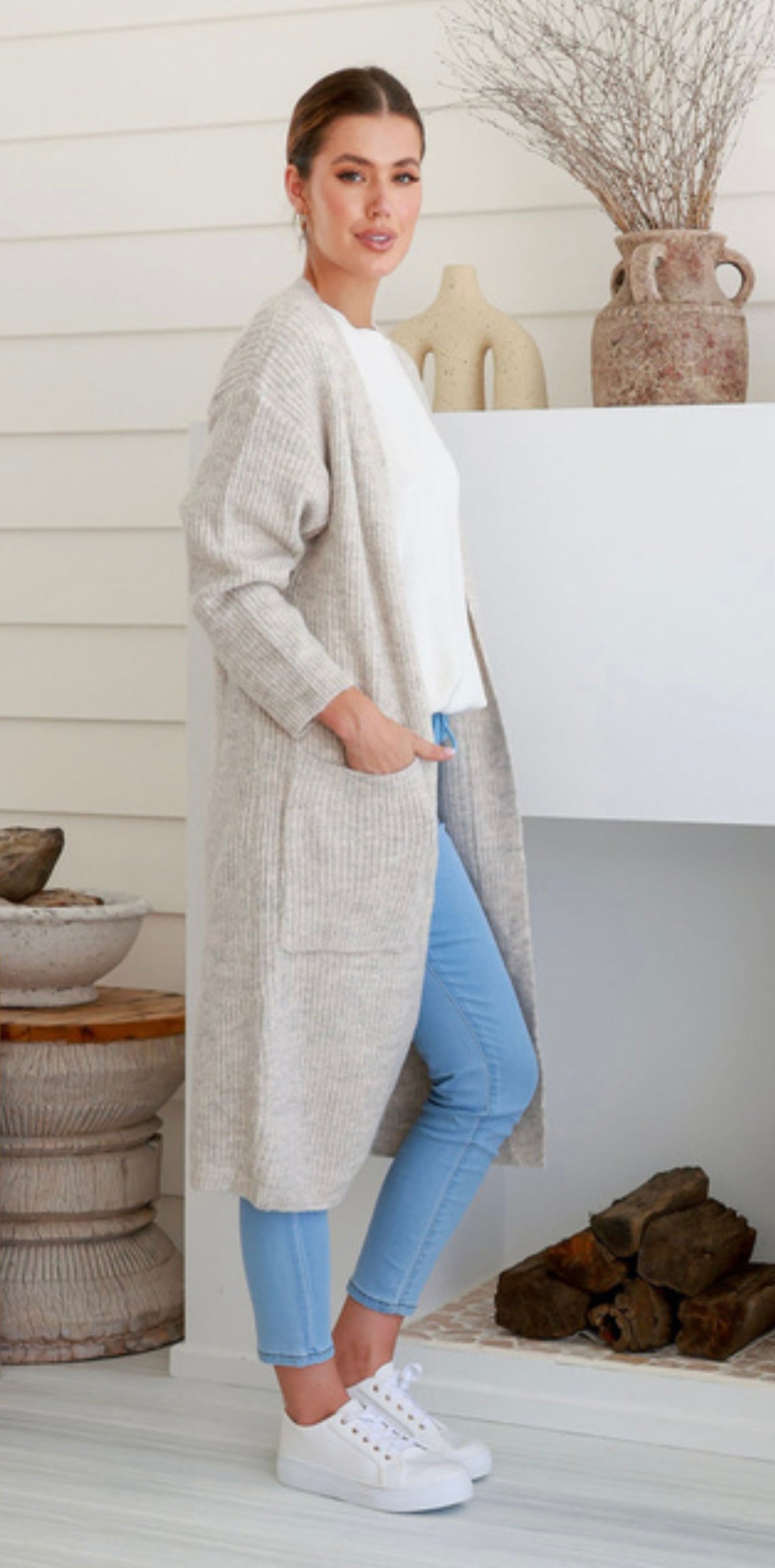 Zuzu Longline Cardigan